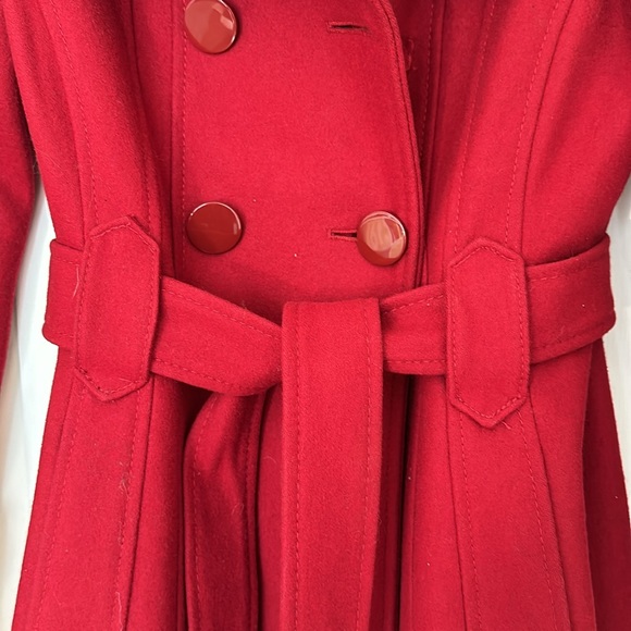Guess Wool Trench Coat, Small - Picture 3 of 8